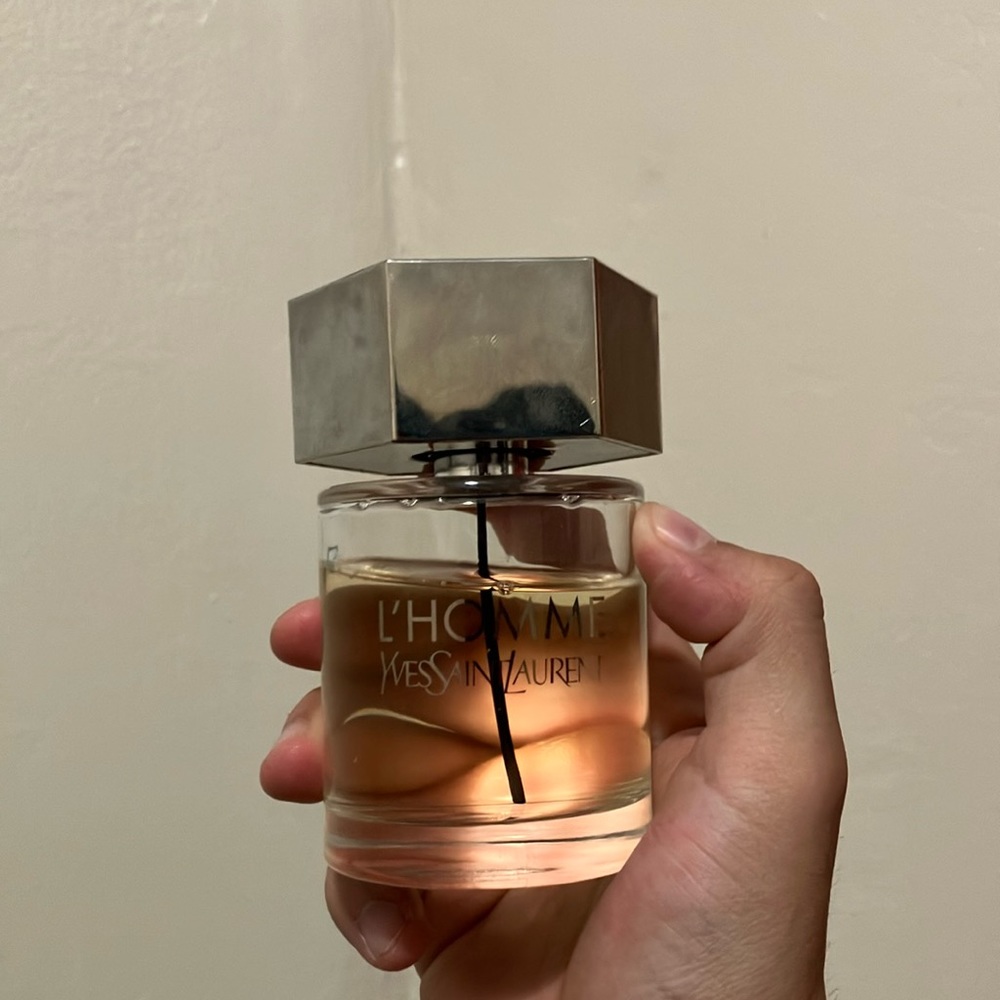 YSL Lhomme with travel spray